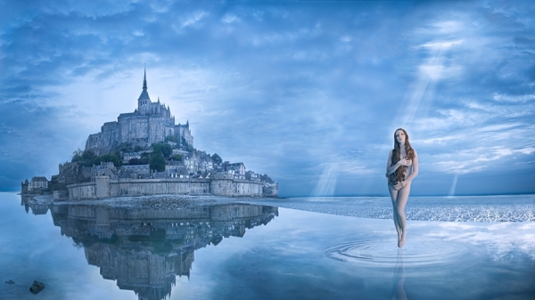 Photograph Marc Olivier Le Blanc Mont Saint Michel on One Eyeland